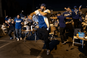 L.A. Comes to Life on the Night of Dodgers' World Series Win